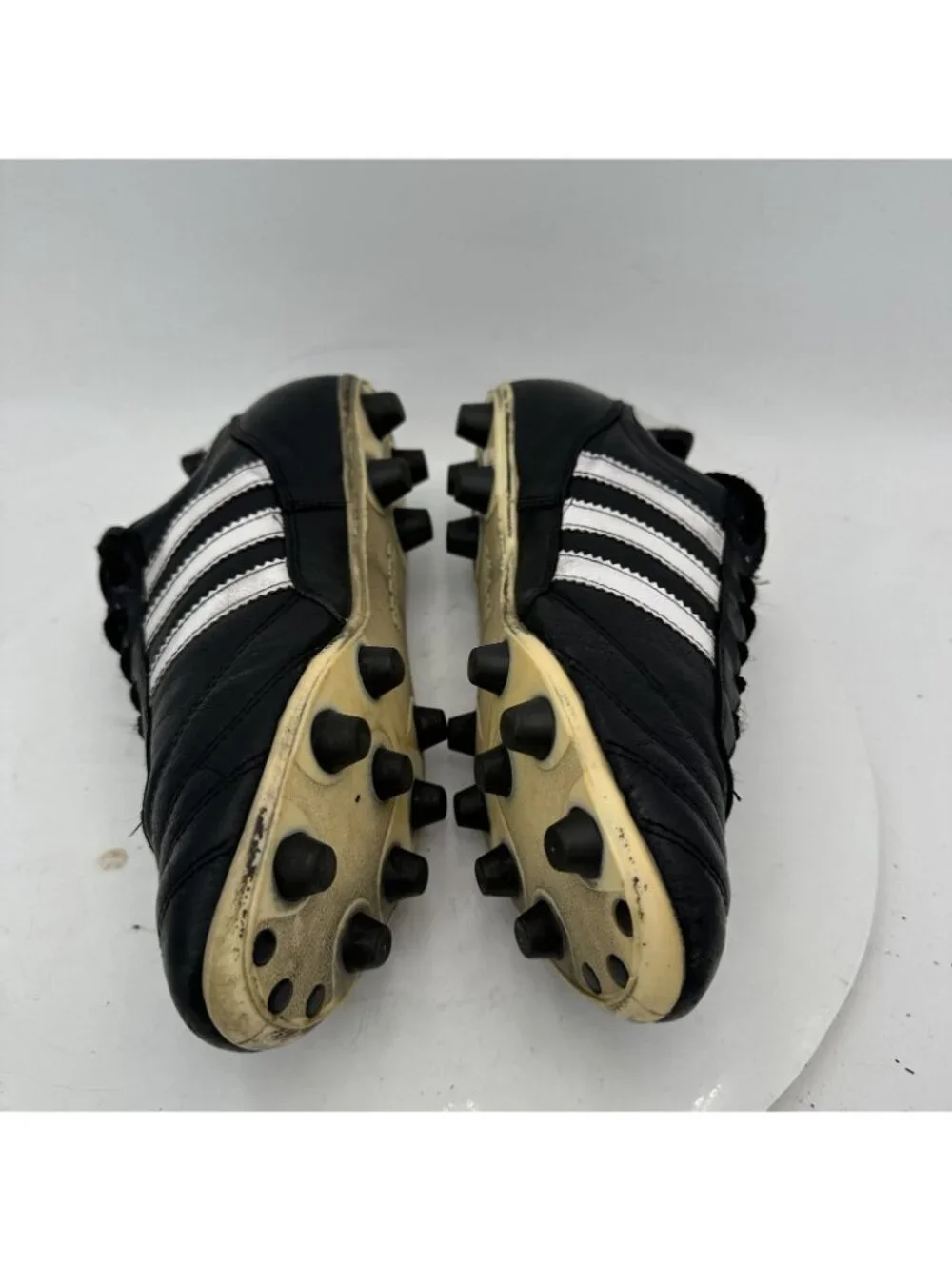 Adidas Copa Mundial Men Size 7 015110 Black White Leather Soccer Cleats Shoes - Picture 6 of 11